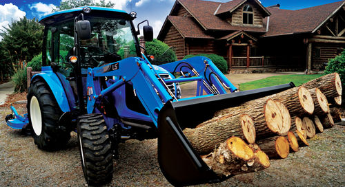 Carregador frontal para trator compacto - LS Tractors