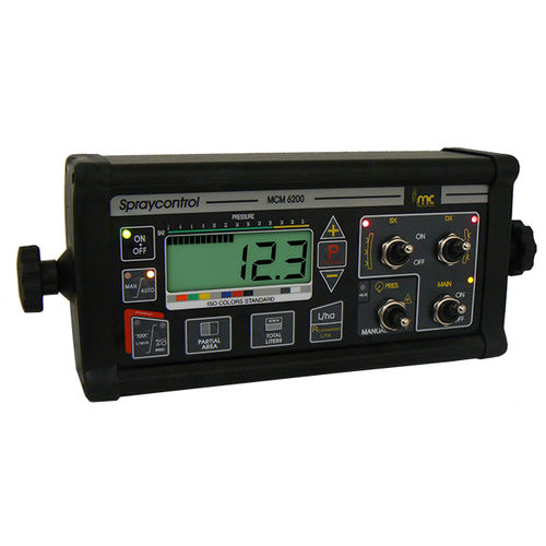 Sistema de controle para pulverização - MCM 6200 - MC Elettronica srl - da altura da barra / regulador de vazão