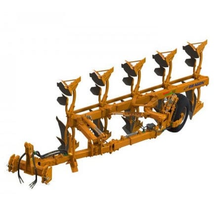 Arado de aivecas - DRAGON W - 5 series - Moro Aratri - semimontado / 1-10 hastes / reversível