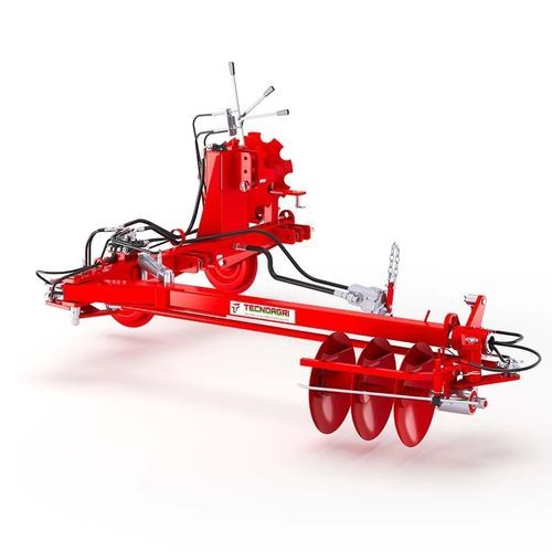 Cultivador montado - ECOL LAT - Tecnoagri - com engate em 3 pontos / com grade de discos / intercepas