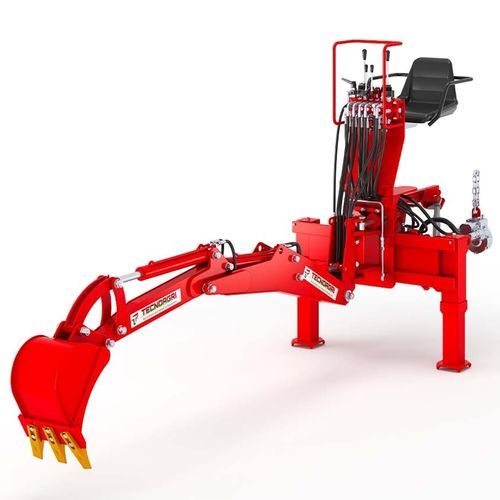 Retroescavadeira para trator - E/F series - Tecnoagri - hidráulica
