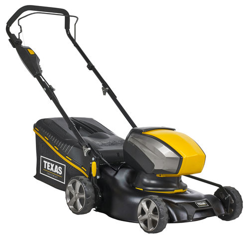 Cortador de grama para operador a pé - TEXAS Razor 4200Li - Texas Equipment - elétrico a bateria / com coletor