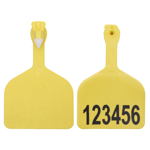 Brinco de identificação para bovinos - Zee Tags - em material plástico