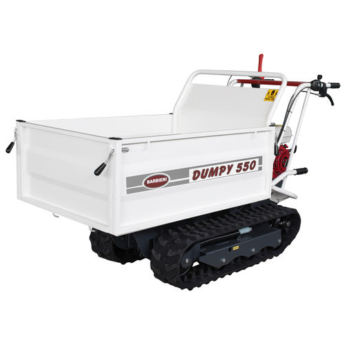 Minidumper com sistema de descarga frontal - 550 - Barbieri Group - de esteiras / a gasolina