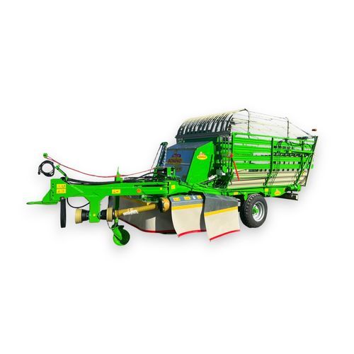 Carreta autocarregável - AB 30 TR - Bonino - com 1 eixo / para forragem / para hortaliças