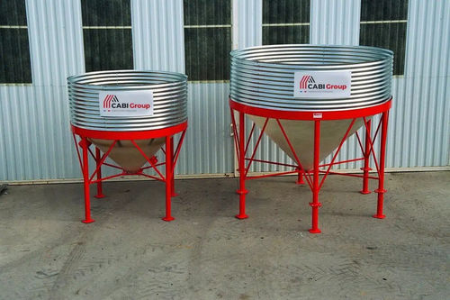 Silo para ambiente interno - CABI GROUP - para cereais / em poliéster / com fundo cônico