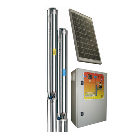 Bomba de irrigação - Caprari - submersível / a energia solar