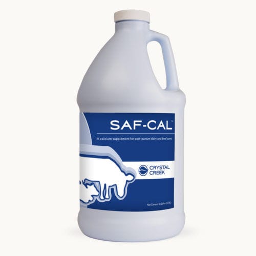 Suplemento para animais - SAF-CAL™ - Crystal Creek, Inc. - para bovinos / de cálcio / de vitaminas