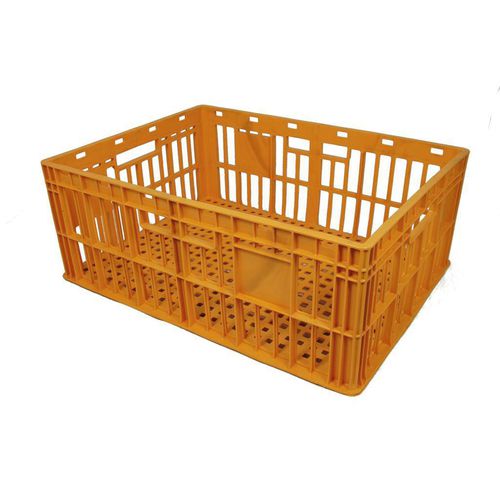 Caixa de transporte de frangos - CV320800-TI-OR - GAMMA WOPLA - em plástico