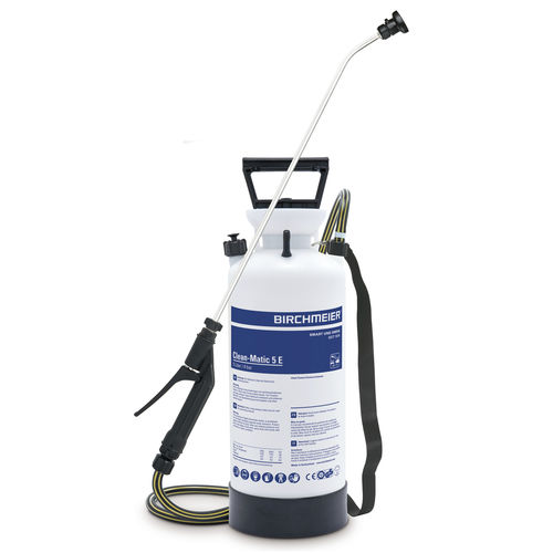 Pulverizador manual manual - Clean-Matic 5 E - Birchmeier Sprühtechnik AG - para culturas arbóreas / para desinfecção