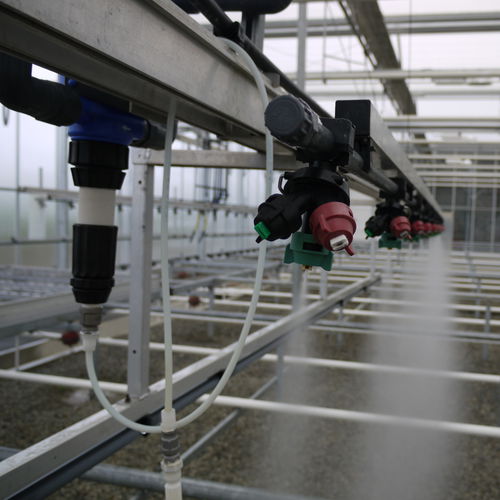 Barra de irrigação para estufa - REGA-2 - Conic System S.L. - alimentado por mangueira / suspenso