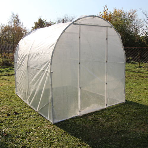 Estufa tipo túnel - Light garden tunnel - Krosagro - para jardinagem / com estrutura em aço