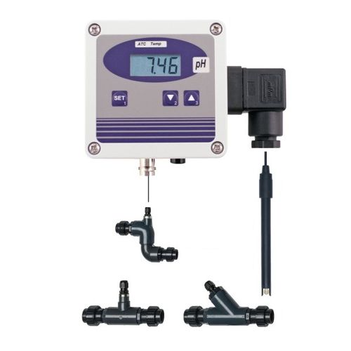 Medidor de pH digital - Stelzner/ Pronova Analysentechnik GmbH&Co.KG - com compensação automática de temperatura