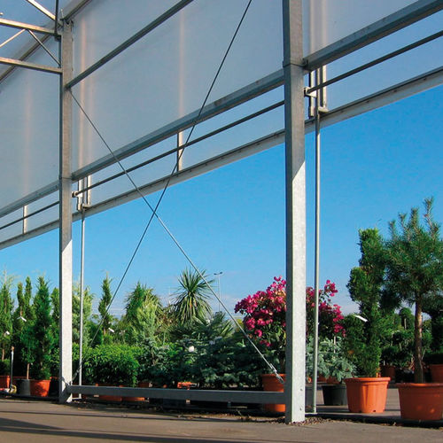 Abertura para estufa - VDH Foliekassen BV - lateral / para ventilação