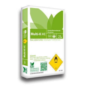 Fertilizante mineral - Multi-K™ ME - Haifa North West Europe - de potássio / NK / com oligoelementos