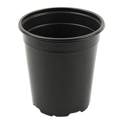 Vaso em material plástico - RCP-470D - Ainong USA Corporation - redondo / preto / reutilizável