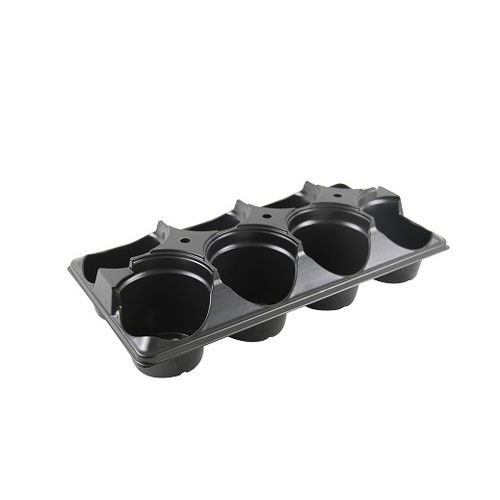 Bandeja porta-vasos em plástico - RCT433-8 - Ainong USA Corporation - redonda