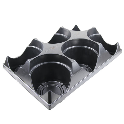 Bandeja porta-vasos em plástico - RCT650-6 - Ainong USA Corporation - redonda