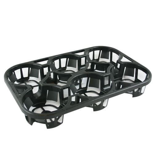 Bandeja porta-vasos em plástico - IMT630-6B - Ainong USA Corporation - redonda