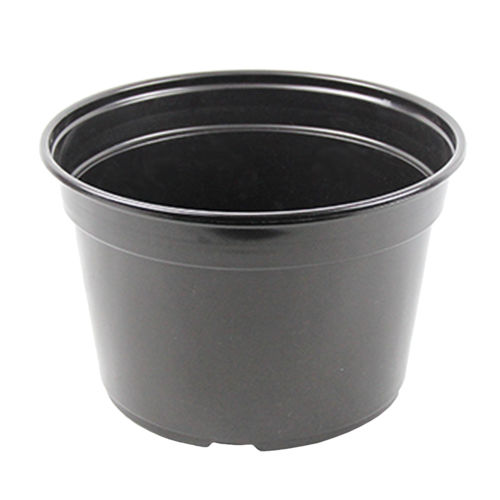 Vaso em material plástico - RCP-900 - Ainong USA Corporation - redondo / preto / reutilizável