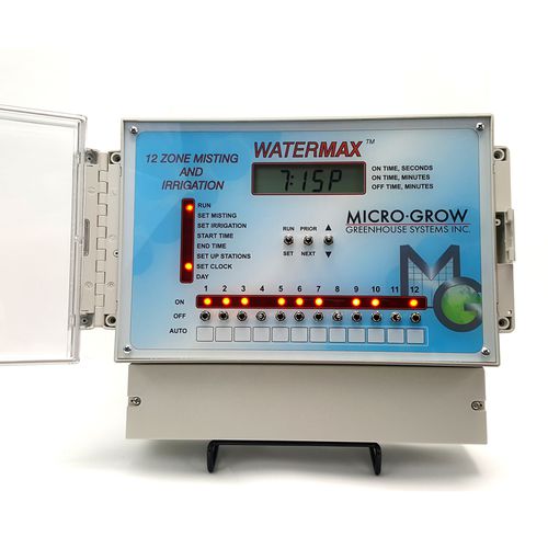 Programador de irrigação digital - WATER MAX - Micro Grow Greenhouse Systems/MicroCool Fog Systems