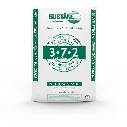 Fertilizante orgânico - 3-7-2 - Suståne Natural Fertilizer Inc - NPK / com oligoelementos / granulado
