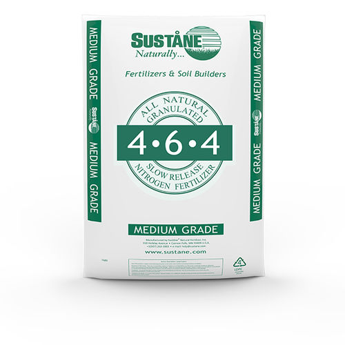Fertilizante orgânico - 4-6-4 - Suståne Natural Fertilizer Inc - NPK / com oligoelementos / granulado