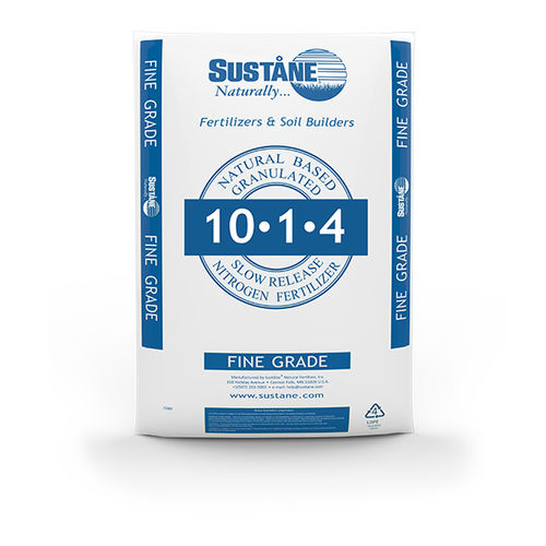 Fertilizante orgânico - 10-1-4 - Suståne Natural Fertilizer Inc - NPK / com oligoelementos / granulado