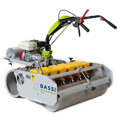 Semeadora manual autopropelida - SP94S  - BASSI SEMINATRICI srl - com tremonha / de disco / de 2 linhas