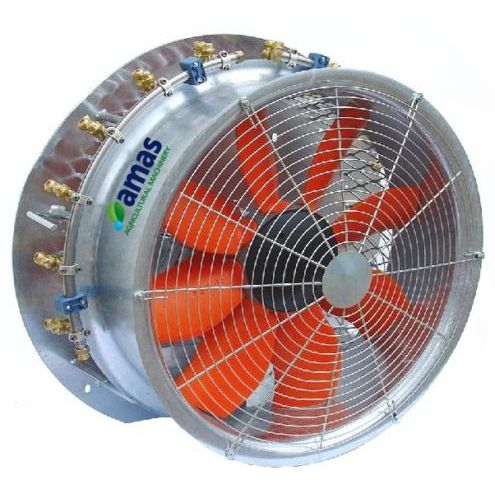 Ventilador para pulverizador - VS - A.M.A.S. Snc di Cecconi Marco & Meri - com moldura / centrífugo / em aço galvanizado