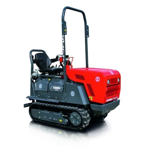 Minidumper de esteiras - TR 615 - CAMISA F.LLI Roberto e Massimo & C. Snc - a diesel / elétrico / com assento