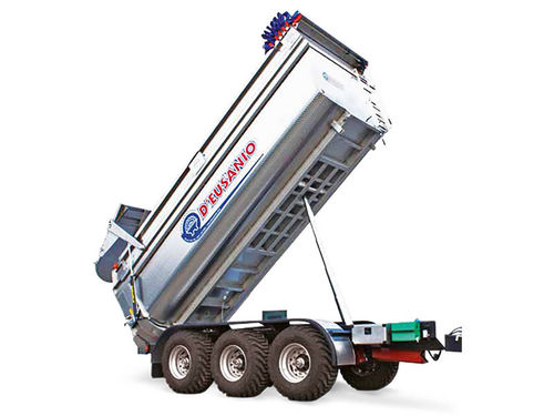 Carreta basculante - DMP 200-60 - D'EUSANIO Snc - basculante / com 3 eixos / agrícola