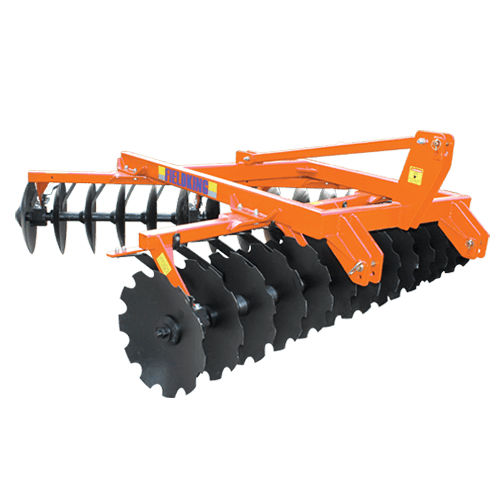 Grade de discos montada - HUNTER - FIELDKING, INDIA - articulada em 2 seções / com engate em 3 pontos / com ajuste hidráulico