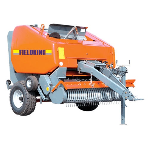 Prensa enfardadeira para fardos redondos - FKRB-1.8 - FIELDKING, INDIA - de câmara fixa