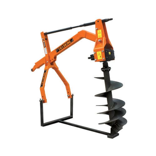 Trado hidráulico - FKDPHDS series - FIELDKING, INDIA - montado em trator / com engate em 3 pontos