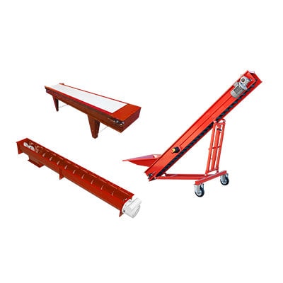 Transportador para frutos secos - NE series - G.F. COSTRUZIONE MACCHINE AGRICOLE Srl - de esteira / móvel / inclinado