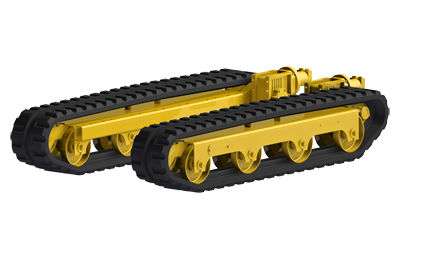Esteira para escavadeira - G0,5 SERIES - GEMMO GROUP Srl - para veículo transportador / de borracha