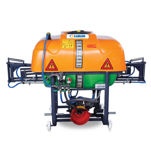 Pulverizador montado - LKS-T-PB series - LUKAS MAKINE VE DIS TIC. LTD. STI. - para grandes áreas de cultivo / com braços retráteis / pneumático