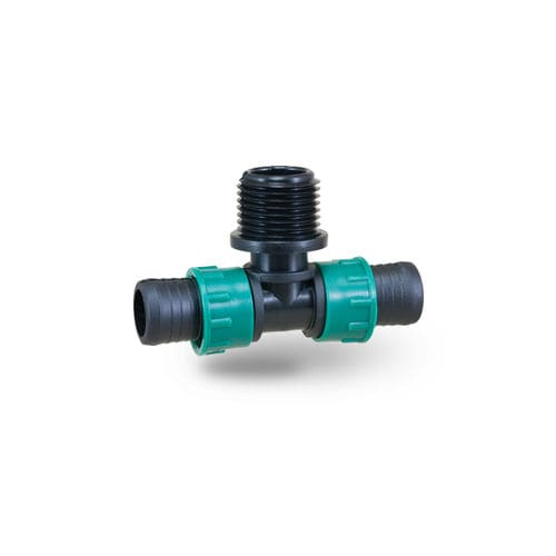 Conexão para microirrigação em T - 1912 Series - POELSAN PLASTIC SAN.TIC A.S. - com espigão / com rosca / em polipropileno