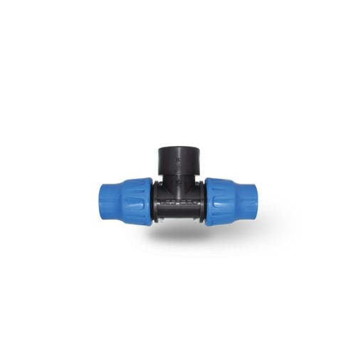 Conexão para microirrigação em T - 126 Series - POELSAN PLASTIC SAN.TIC A.S. - com rosca / em polipropileno / fêmea