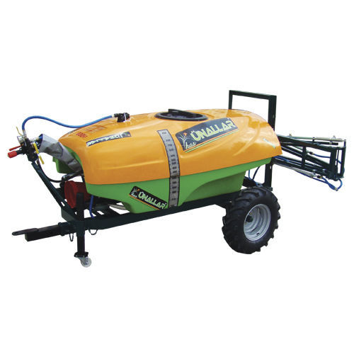 Pulverizador de arrasto - SERHAS TARIM ALETLERI IML.PAZ.SAN.TIC.LTD.STI - para grandes áreas de cultivo / com braços retráteis / com bomba de diafragma