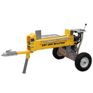 Rachador de lenha a gasolina - JDP20LS - SUZHOU JINDING MACHINERY MANUFACTURING CO.,LTD - horizontal / com rodízios