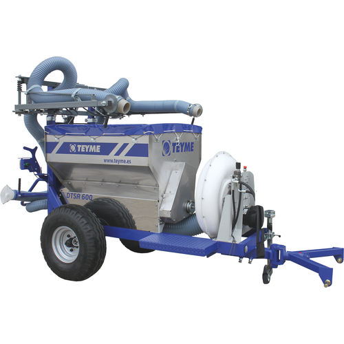 Polvilhadeira para grandes áreas de cultivo - DTSA 600 - TEYME TECNOLOGIA AGRICOLA - de arrasto / com ajuste hidráulico