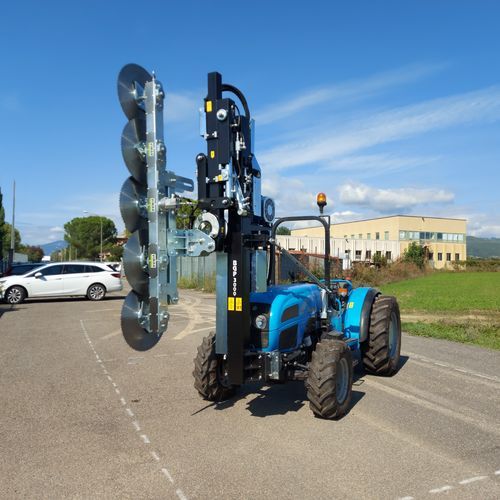 Podadora de discos - BGP 3000VD - OFFICINA MECCANICA B E G SRL - para arboricultura / montada em trator / hidráulica