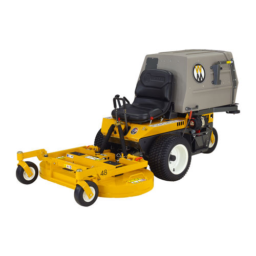 Cortador de grama para operador a bordo - S18 - Walker Manufacturing (rapp. da Sidan) - a gasolina / autopropelido / com coletor