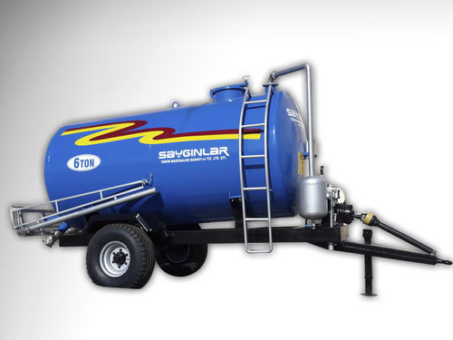 Distribuidor de esterco líquido com 1 eixo - Sayginlar Agriculture Machinery Ltd. - em tandem / de arrasto