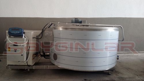 Tanque para leite - 100-200-300 Liters - Sayginlar Agriculture Machinery Ltd. - vertical / metálico / com agitador