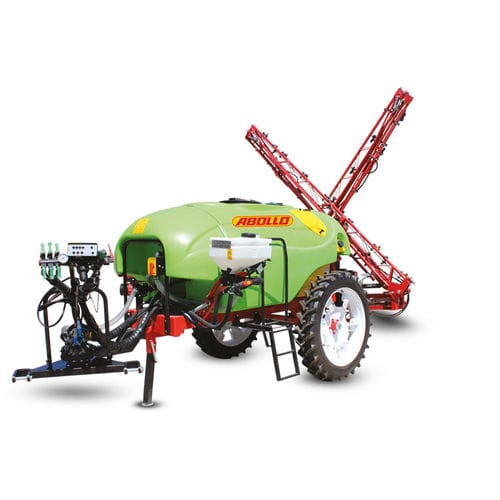 Pulverizador de arrasto - TY-FLSM series - ABOLLO AGRICULTUAL MACHINERY CO. - para grandes áreas de cultivo / hidráulico / com braços retráteis
