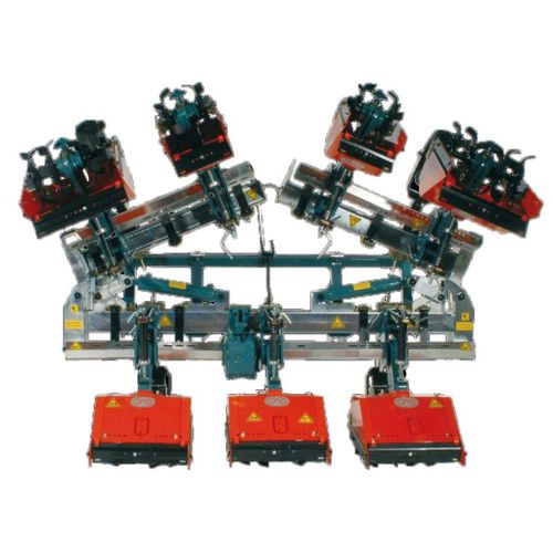 Cultivador rotativo montado em trator - Art0054 - Terrateck SAS - dobrável