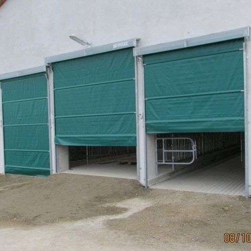 Porta de enrolar - FARMTEC a.s. - para galpão / para galpão de criação de animais